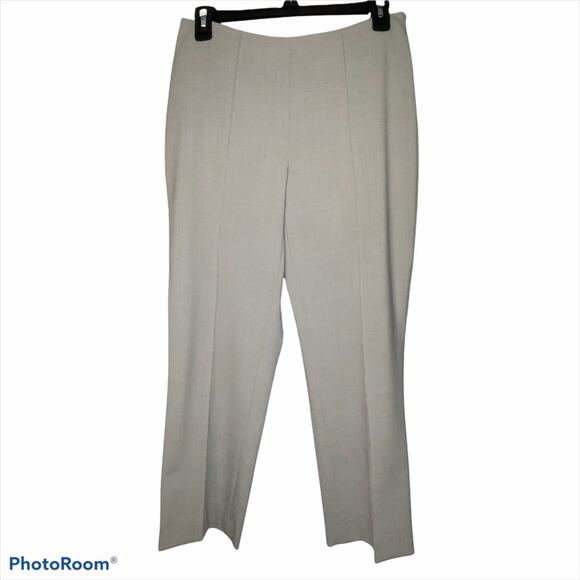 Theory Womens Pants Wool Crop trouser front seam Size 8 - Picture 1 of 12